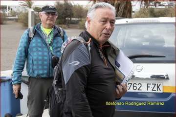 Ruta por la costa en memoria de José Luis González Ruano (Foto Ildefonso Rodríguez y TA)